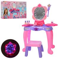 купить Детское трюмо для девочек 661-124 со стульчиком и аксессуарами