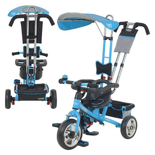 Детский трехколесный велосипед TurboTrike М 5362-2 (бирюзовый)