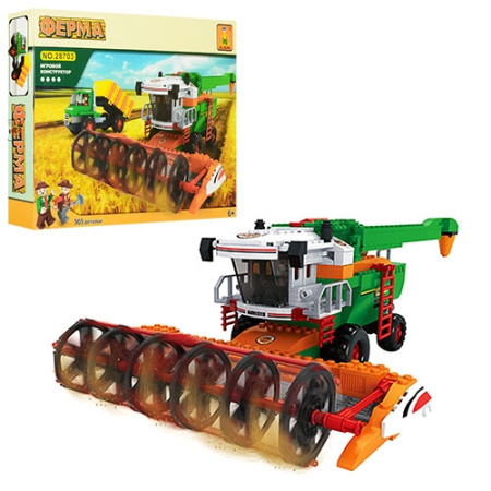 фото Конструктор для детей AUSINI 28703 комбайн грузовик (565 деталей)