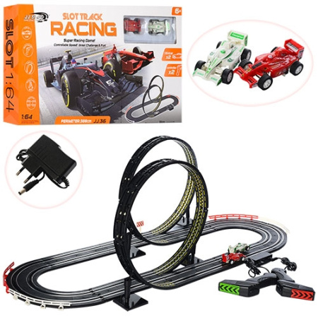 фото Детский автотрек JJ36-2 на пульте от сети