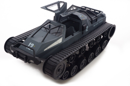 фото Танк вездеход на радиоуправлении 1:12 Military Police (серый)