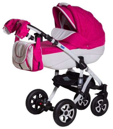 фото Коляска 2 в 1 Adamex Erika 702S Кожа 50% 60653