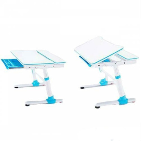 фото Детская парта Bambi E 501-1 регулируемая высота и наклон (синяя)