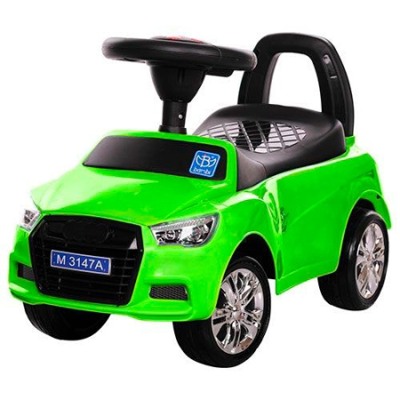 фото Детская каталка-толокар Bambi Audi M 3147A(MP3)-5 музыка и MP3 (зеленая)