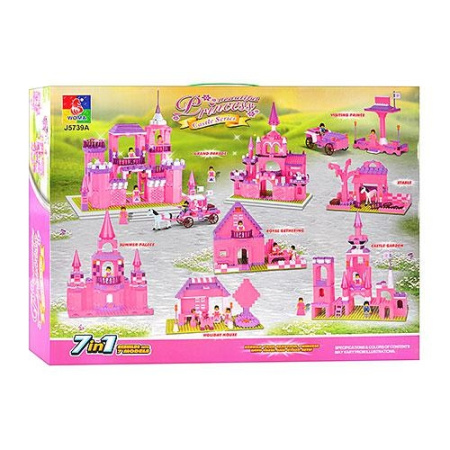 фото Конструктор JUBILUX J 5739 A  Замок принцессы 7в1