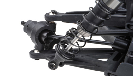 фото Радиоуправляемая модель раллийного шорт-корса 1:10 Himoto Spatha E10SC Brushed (черный)