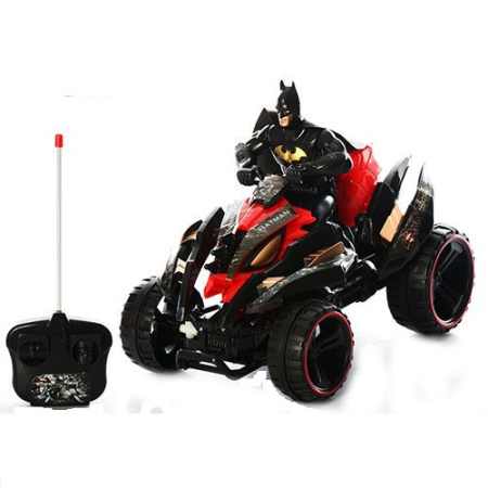 фото Игрушечный квадроцикл с супергероем 3268-3276 с пультом управления (бэтмен, спайдер мен)