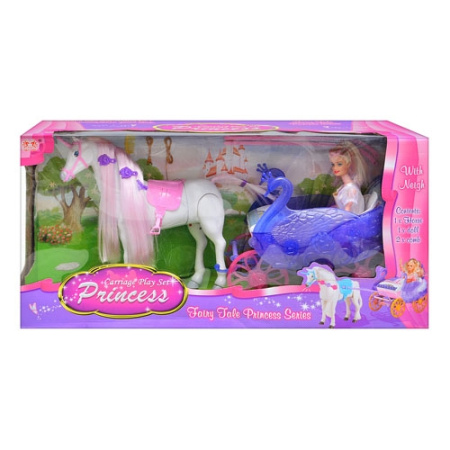 фото Кукла с лошадью и каретой 38386