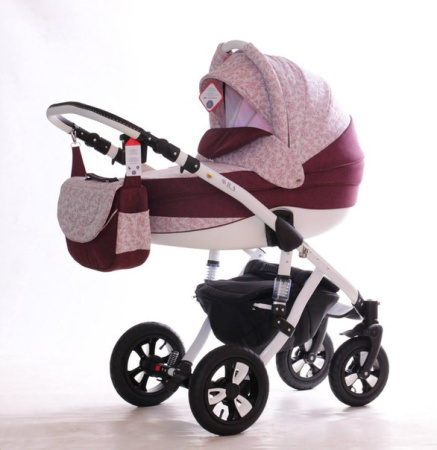 фото Коляска 2 в 1 Adamex Avila Len 232W 200631