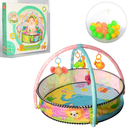 фото Коврик для младенца FC063 сухой бассейн с мячиками