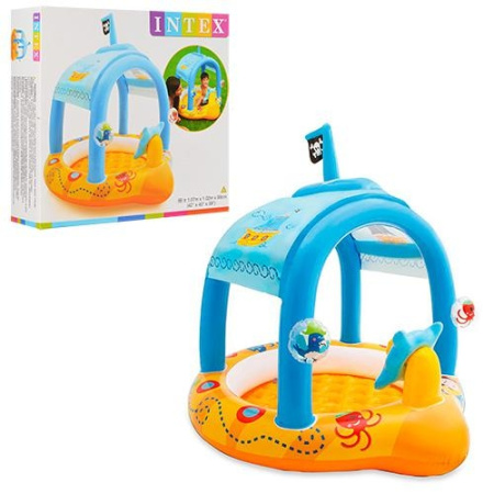 фото Детский надувной бассейн Intex 57426 Маленький капитан
