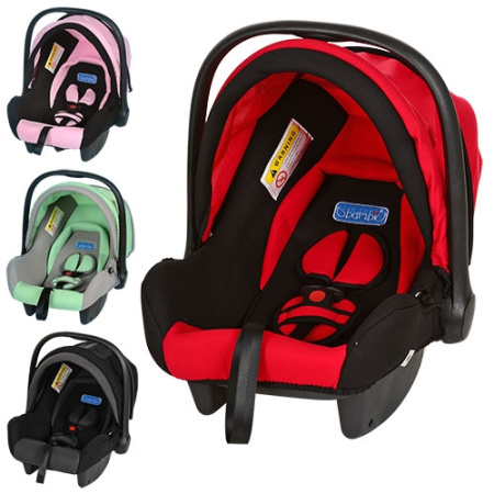 фото Детский бебикокон Bambi M 5368-5-4 с козырьком от солнца