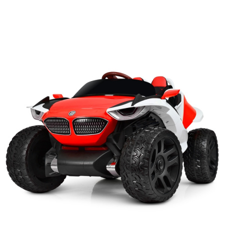 фото Детский джип с полным приводом Bambi M 4064EBLR-3 с кожаным сиденьем (красный)