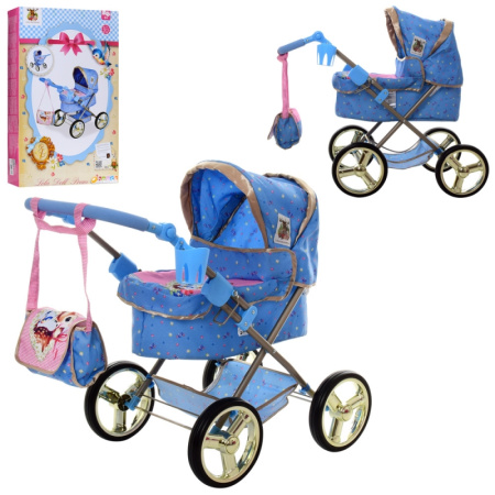 фото Коляска для куклы с сумкой и корзиной Hauck D87021 классика