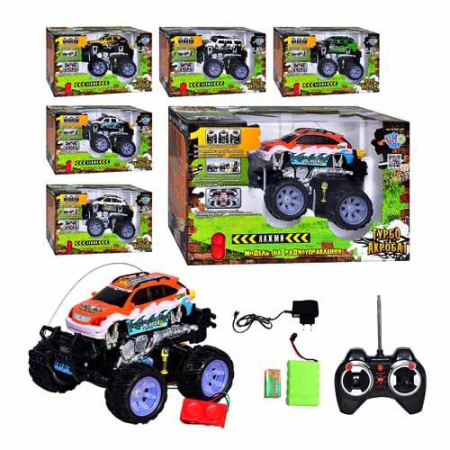 фото Машинка на радиоуправлении Джип M 0501 U/R, вращение 360?, звук, свет