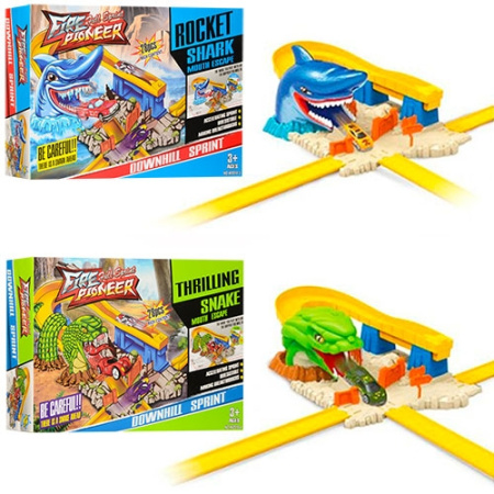 фото Автотрек для детей WZ010-3-4 змея акула (42-26-16см)