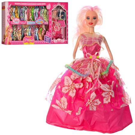 фото Кукла с нарядами Y740A 27см