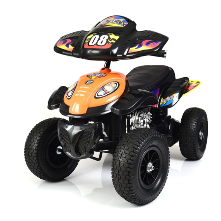 фото Квадроцикл для детей Bambi M 2403ALR-7 резиновые колеса и кожаное сиденье (оранжевый) фото Квадроцикл для детей Bambi M 2403ALR-7 резиновые колеса и кожаное сиденье (оранжевый)