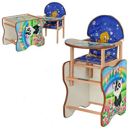 фото Стульчик для кормления Vivast М V-112-6 трансформер (радуга)