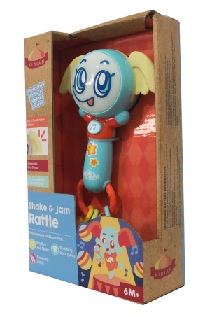 фото Погремушка музыкальная Kidian интерактивный слоник (с датчиком движения)