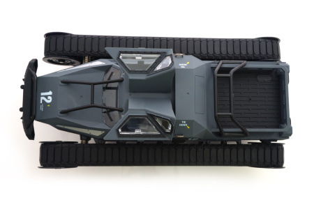 фото Танк вездеход на радиоуправлении 1:12 Military Police (серый)