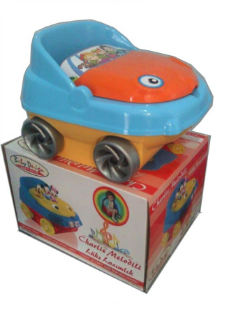 фото Детский музыкальный горшок машинка