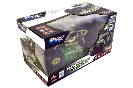 фото Машинка на радиоуправлении 1:18 HB Toys Краулер 4WD на аккумуляторе (зеленый)