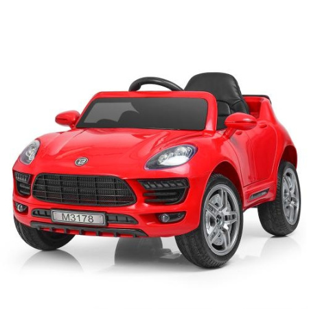 фото Детский электроджип Porsche M 3178EBLR-3 с радиоуправлением (красный) фото Детский электроджип Porsche M 3178EBLR-3 с радиоуправлением (красный)
