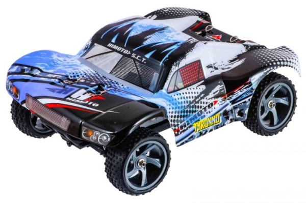 Радиоуправляемая модель раллийного шорт-корса 1:18 Himoto Tyronno E18SC Brushed (белый)
