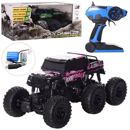 фото Джип на пульте управления 26611B амортизаторы резиновые колеса (44см)