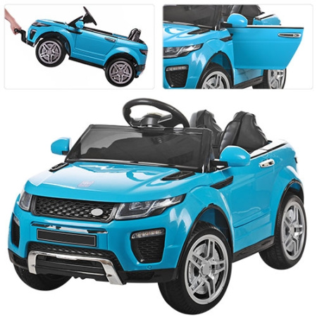 фото Детский джип Range Rover M 3213EBLR-4 колеса EVA (синий) фото Детский джип Range Rover M 3213EBLR-4 колеса EVA (синий)