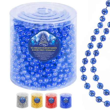 фото Декоративные бусы 8367 в тубе 25м диаметр 14мм