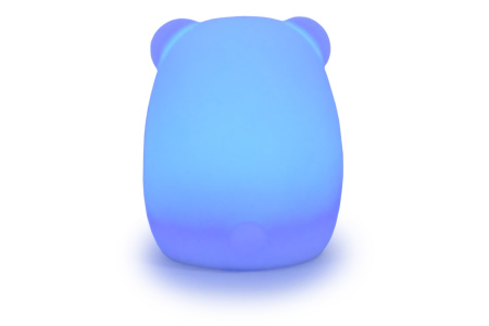 фото Детский ночник-игрушка Click "Hічні звірятка" Медведь 11 см