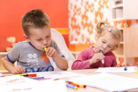 фото Фломастеры-аэрографы волшебные MALINOS BLOpens Magic 5 (4+1+1) шт