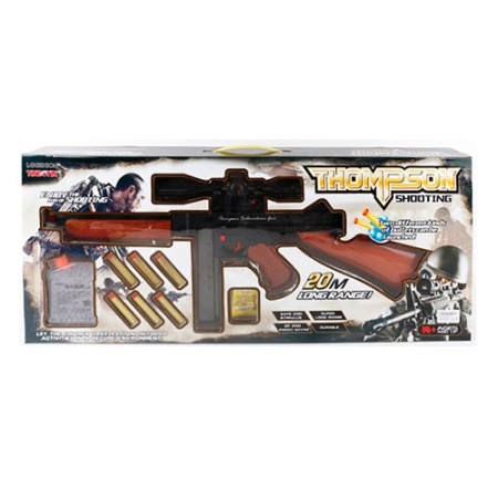 фото Детский автомат Томпсона M50 с пулями и светом (69 см)