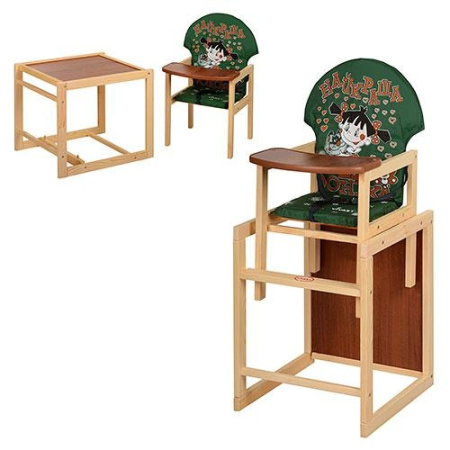 фото Стульчик для кормления трансформер Vivast М V-010-22-2