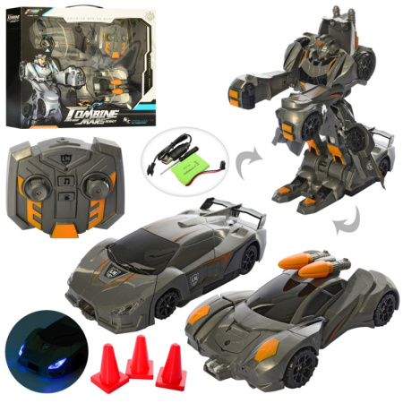 фото Детский трансформер на пульте управления K13-1 машина-робот (22см)