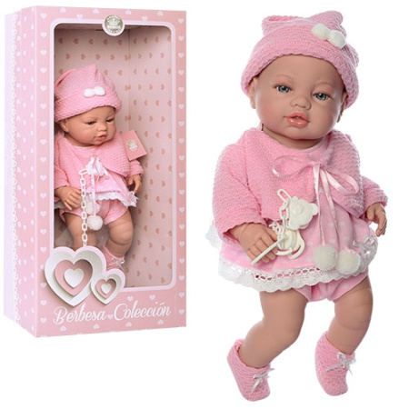 фото Детский пупс BERBESA 5110 с соской (42 см)