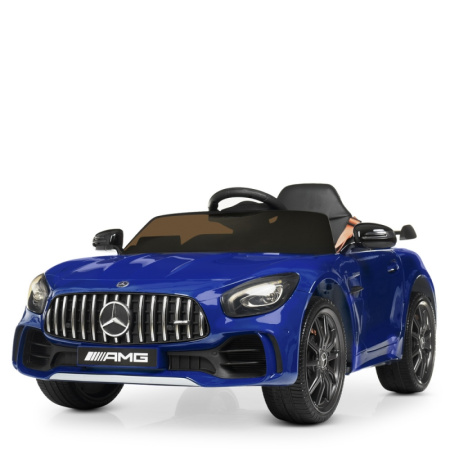 фото Детская спортивная машина Mercedes GT AMG M 4182EBLRS-4 автомобильная краска (синяя)