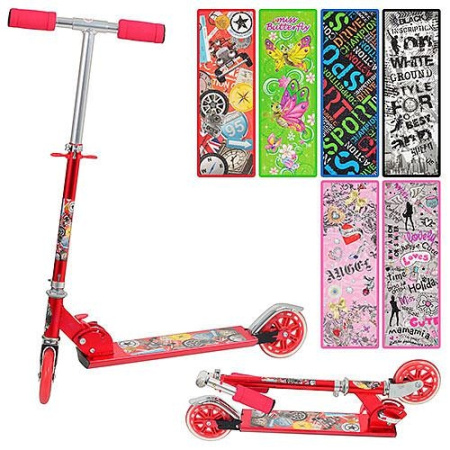 фото Детский двухколесный самокат JR 2-021