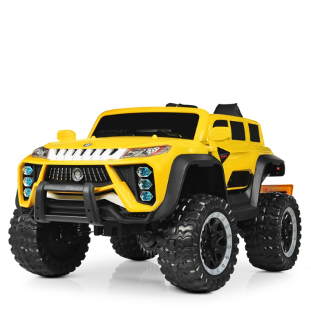 фото Джип-внедорожник для детей Bambi M 4138EBLR-6 полный привод (желтый)
