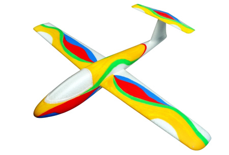 фото Планер метательный J-Color Falcon 600мм c комплектом красок