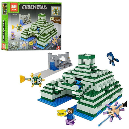 фото Конструктор для детей MINECRAFT 18029 строение (828 деталей)