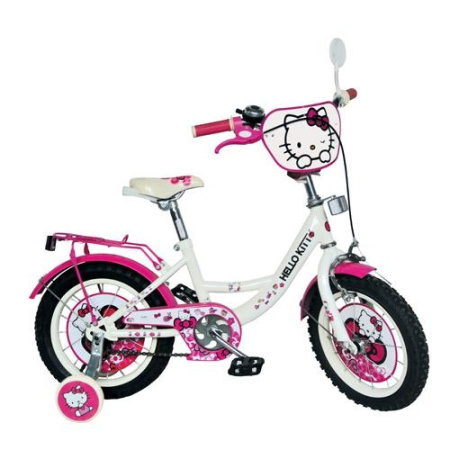 фото Двухколесный детский велосипед 12" HK 0073 Hello Kitty (белый с розовым)