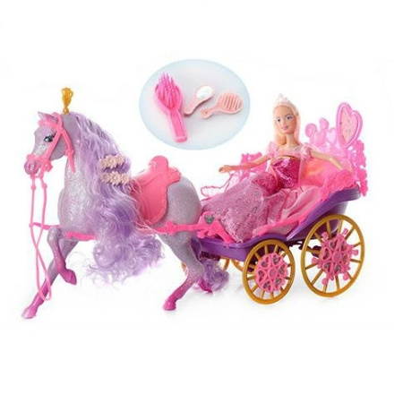 фото Карета с куклой Jinni 83196