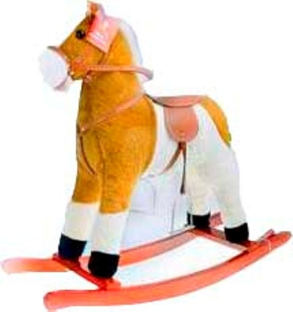 фото Лошадка качалка для детей M 0332 U/R