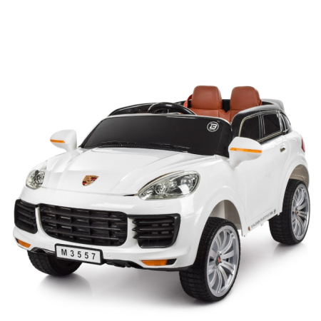 фото Электромобиль для детей Bambi M 3557 EBLR-1 Porsche с радиоуправлением (белый) фото Электромобиль для детей Bambi M 3557 EBLR-1 Porsche с радиоуправлением (белый)