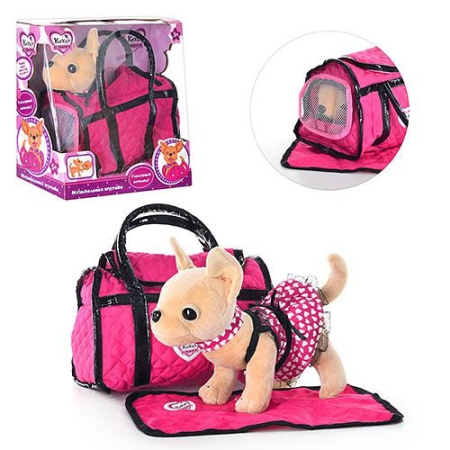 фото Собачка в сумочке M 1621 Кикки