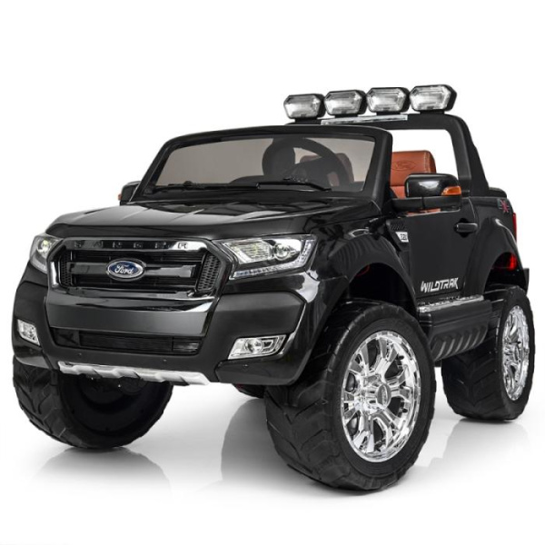 Джип для детей Ford M 3573(MP4)EBLR-2 полный привод и MP4 монитор (черный)