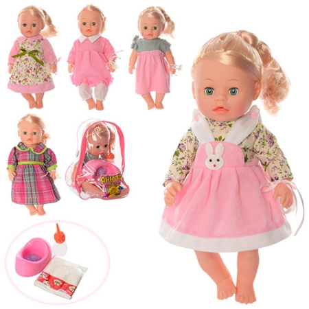 фото Интерактивная кукла Анюта 3008E с аксессуарами 37см